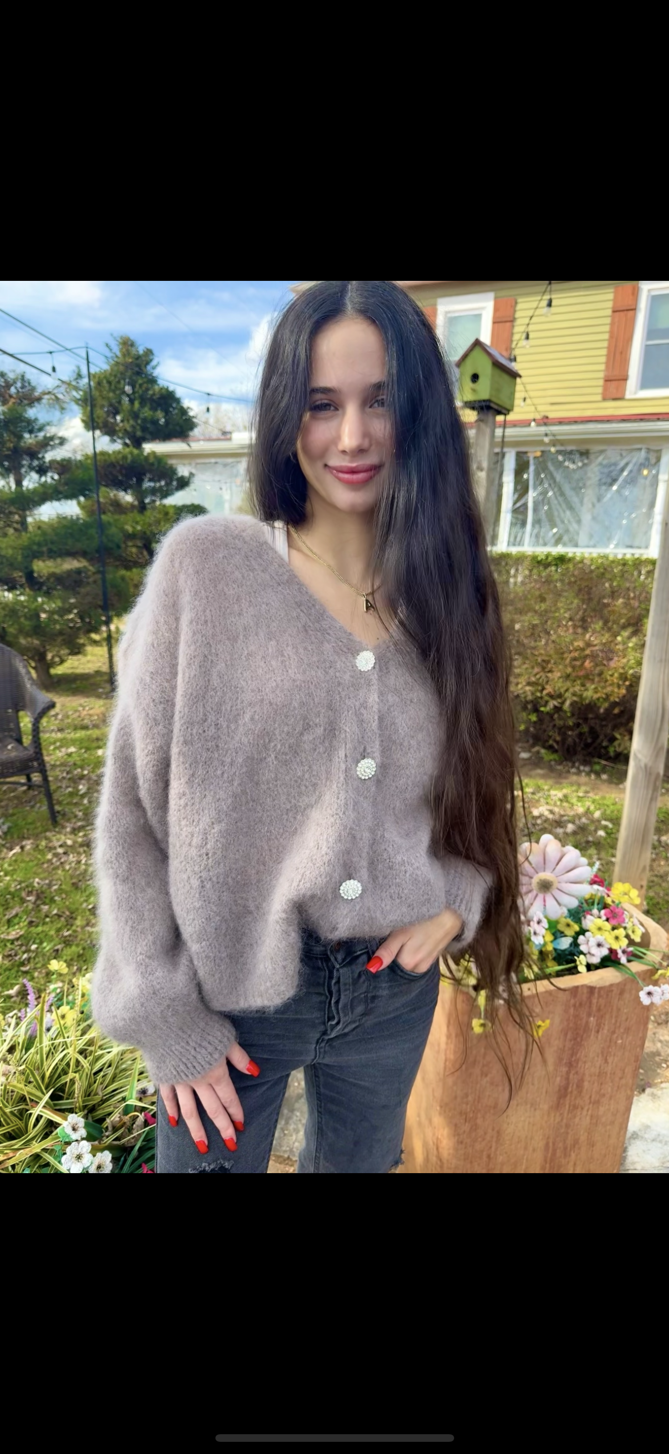 Mohair Cardigan