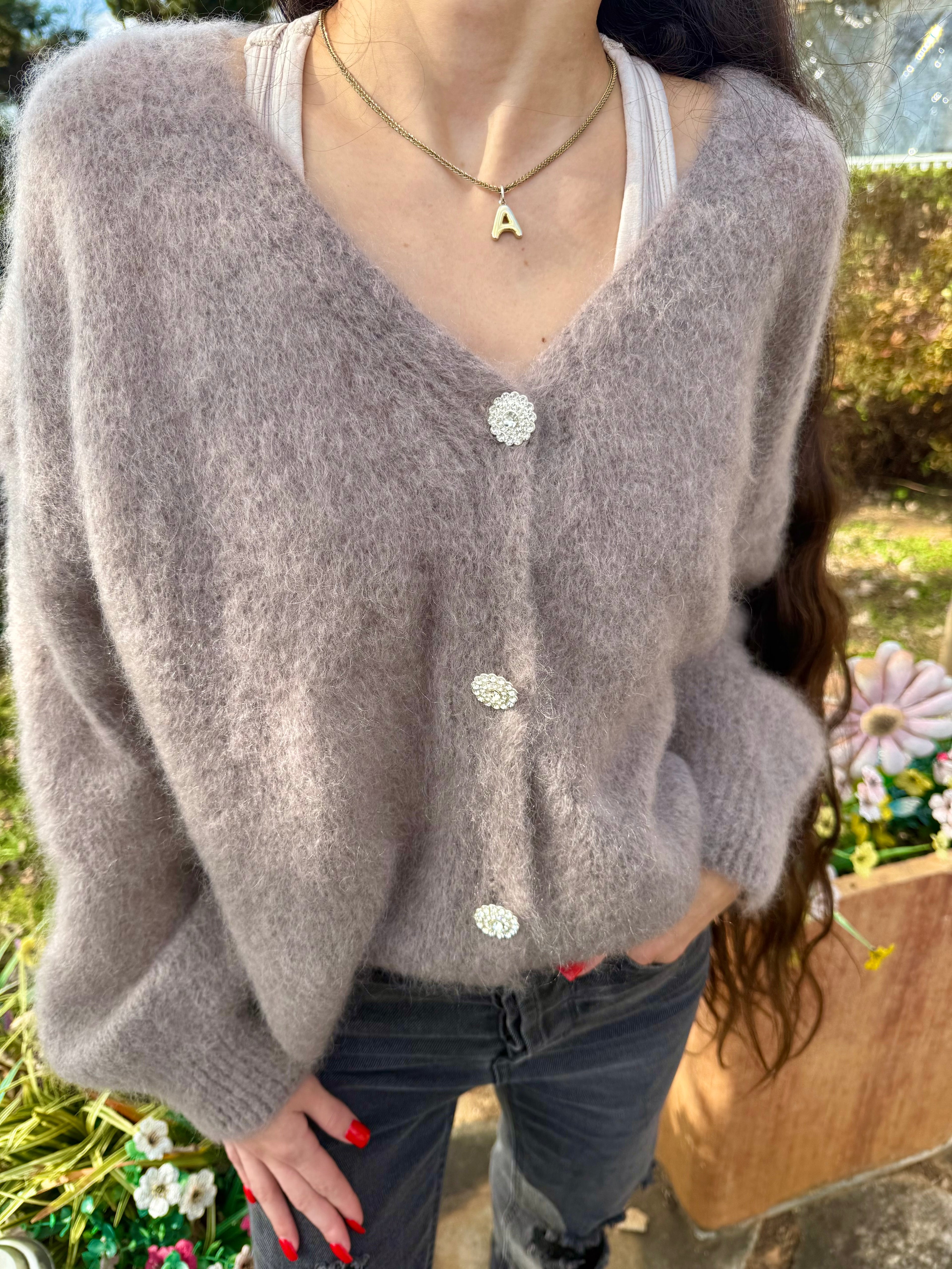 Mohair Cardigan